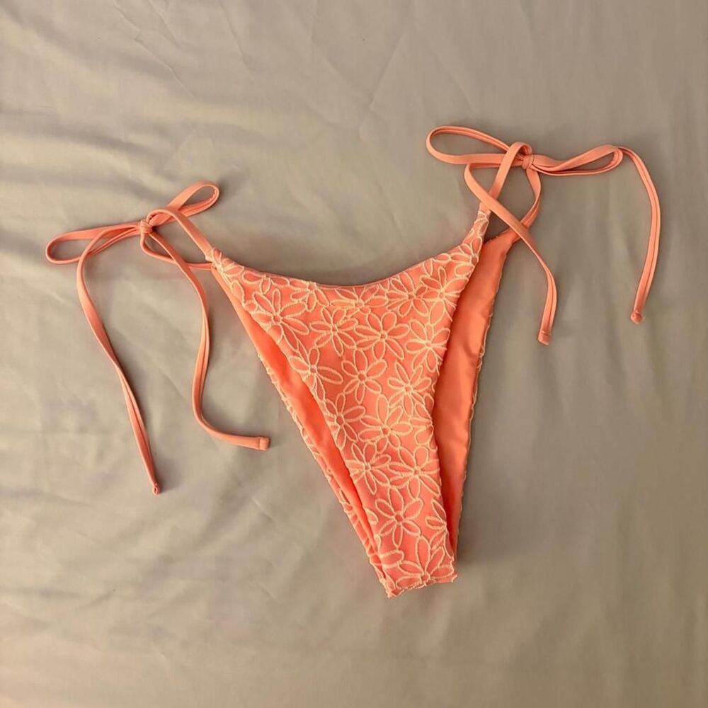 Shein Women's Pink Bikini-and-tankini-bottoms